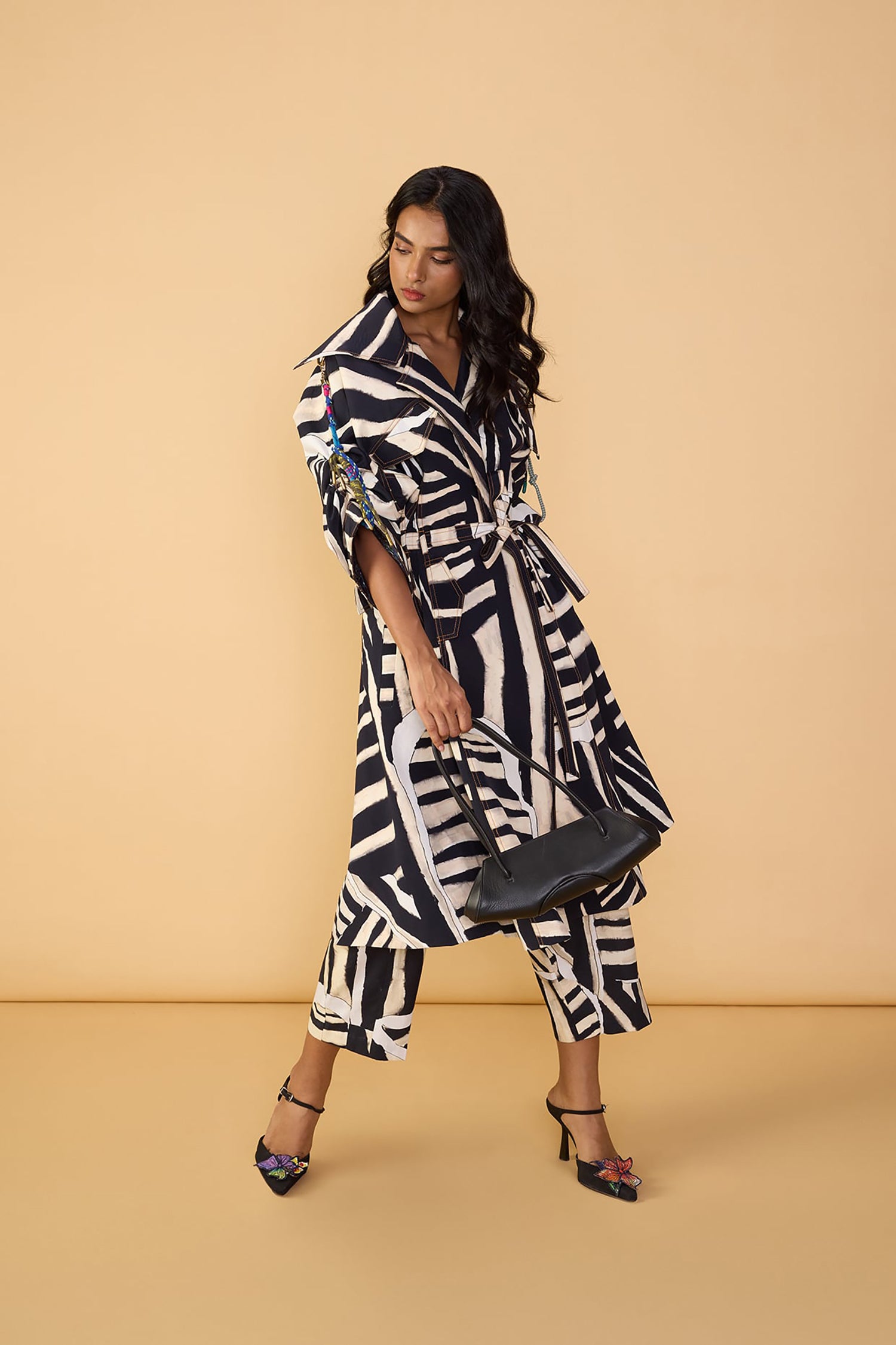 Helena Trench and Loly Trousers
