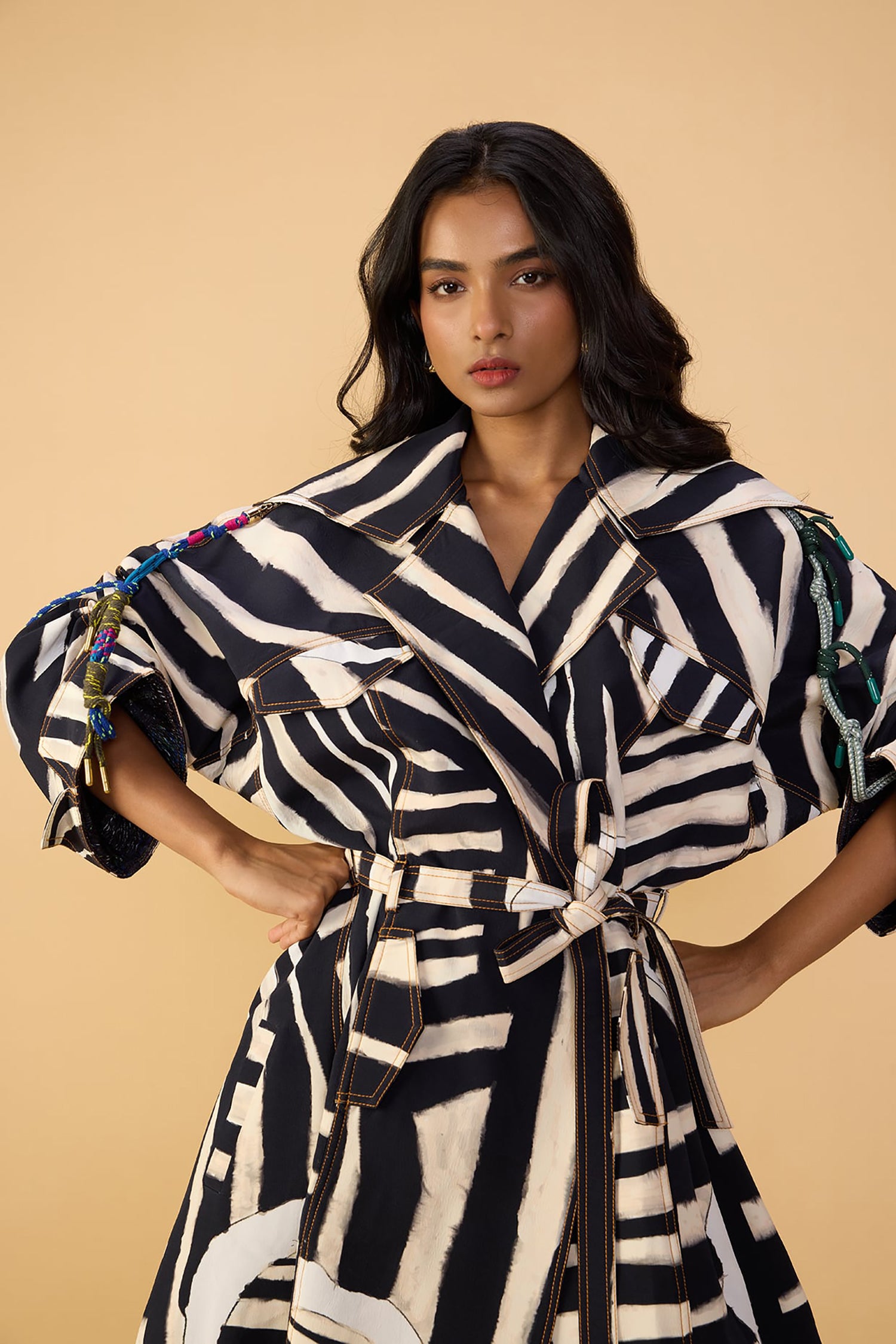 Helena Trench and Loly Trousers