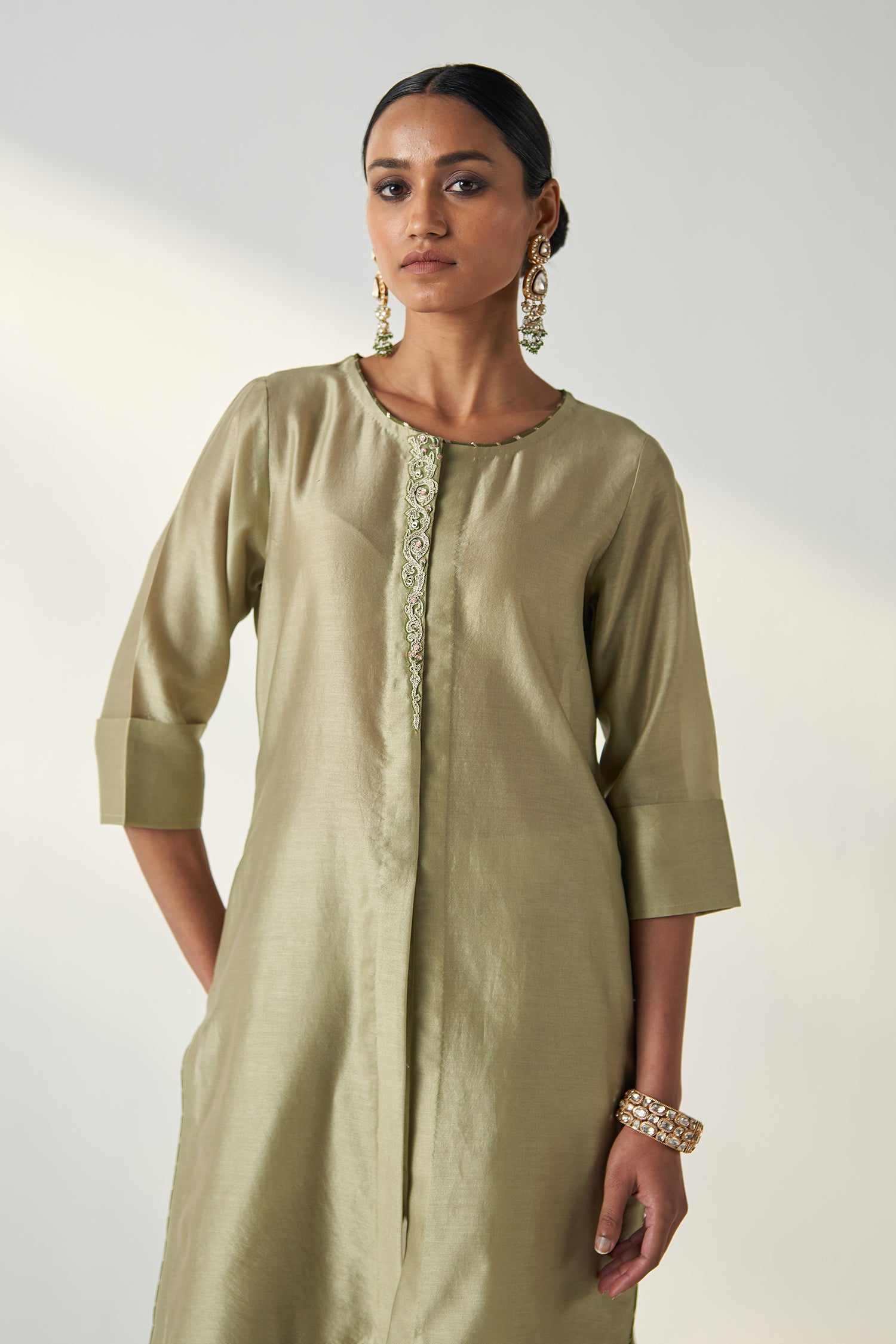 Uma Green Co-ord Set