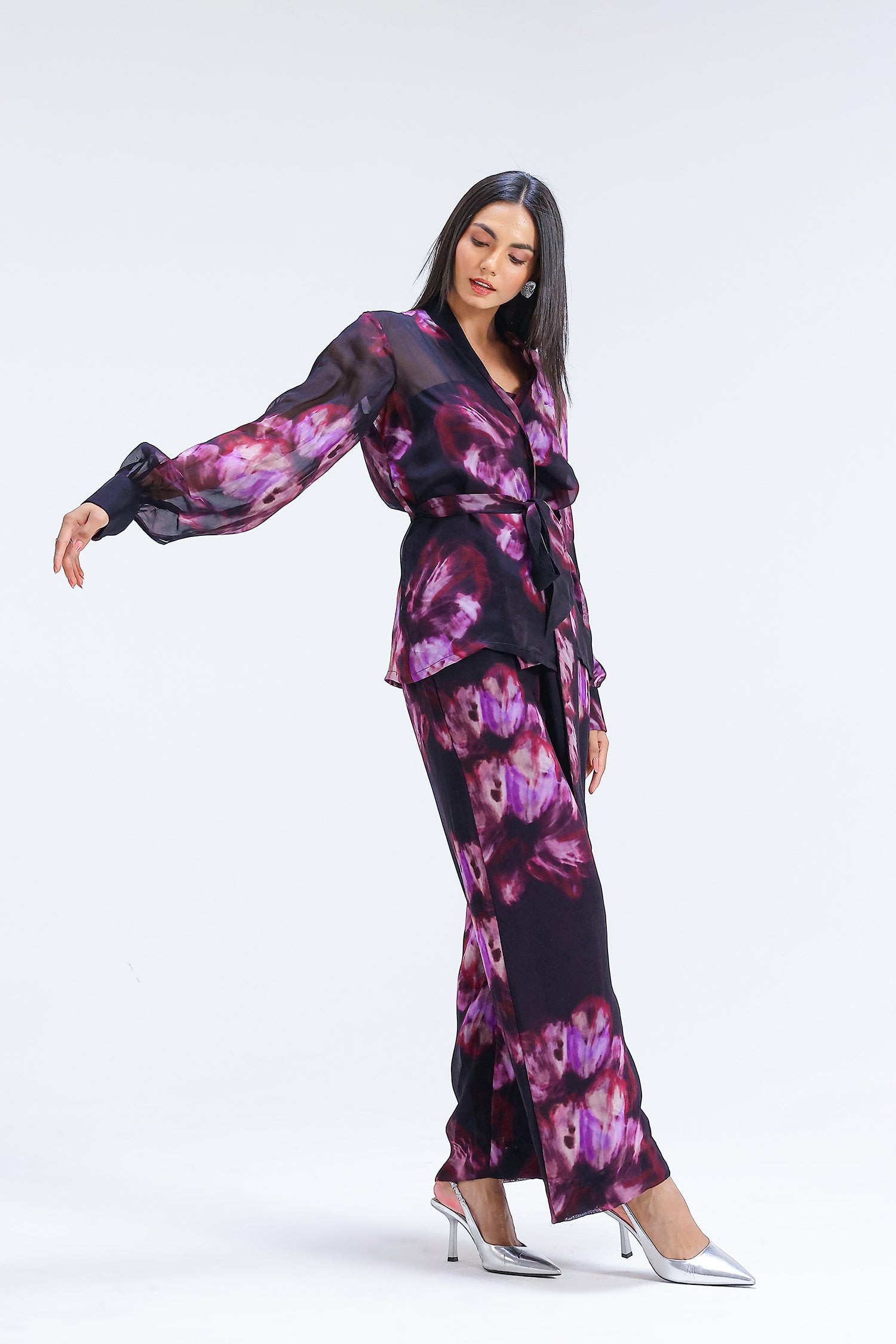 Ivy Organza Jacket Set