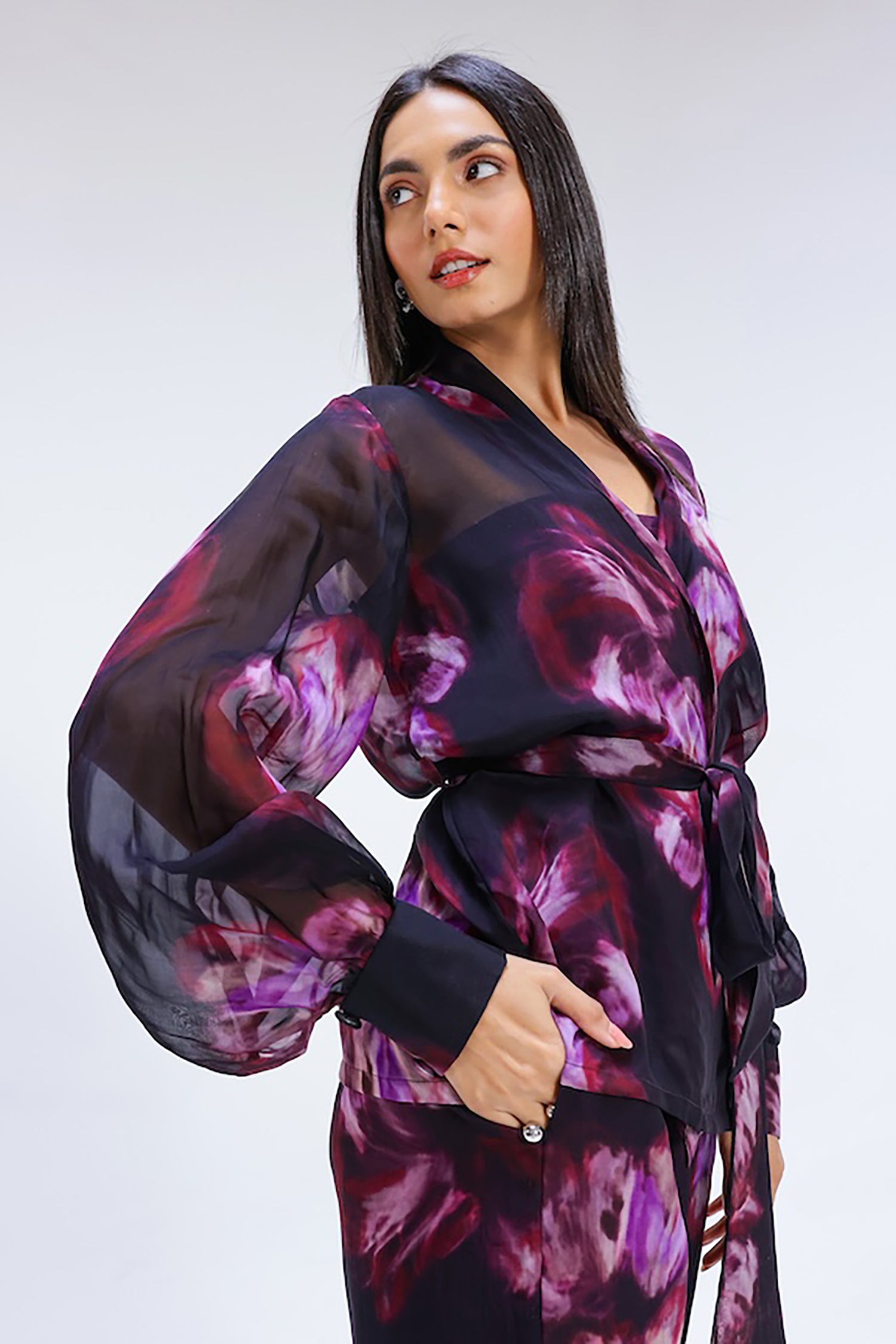 Ivy Organza Jacket Set