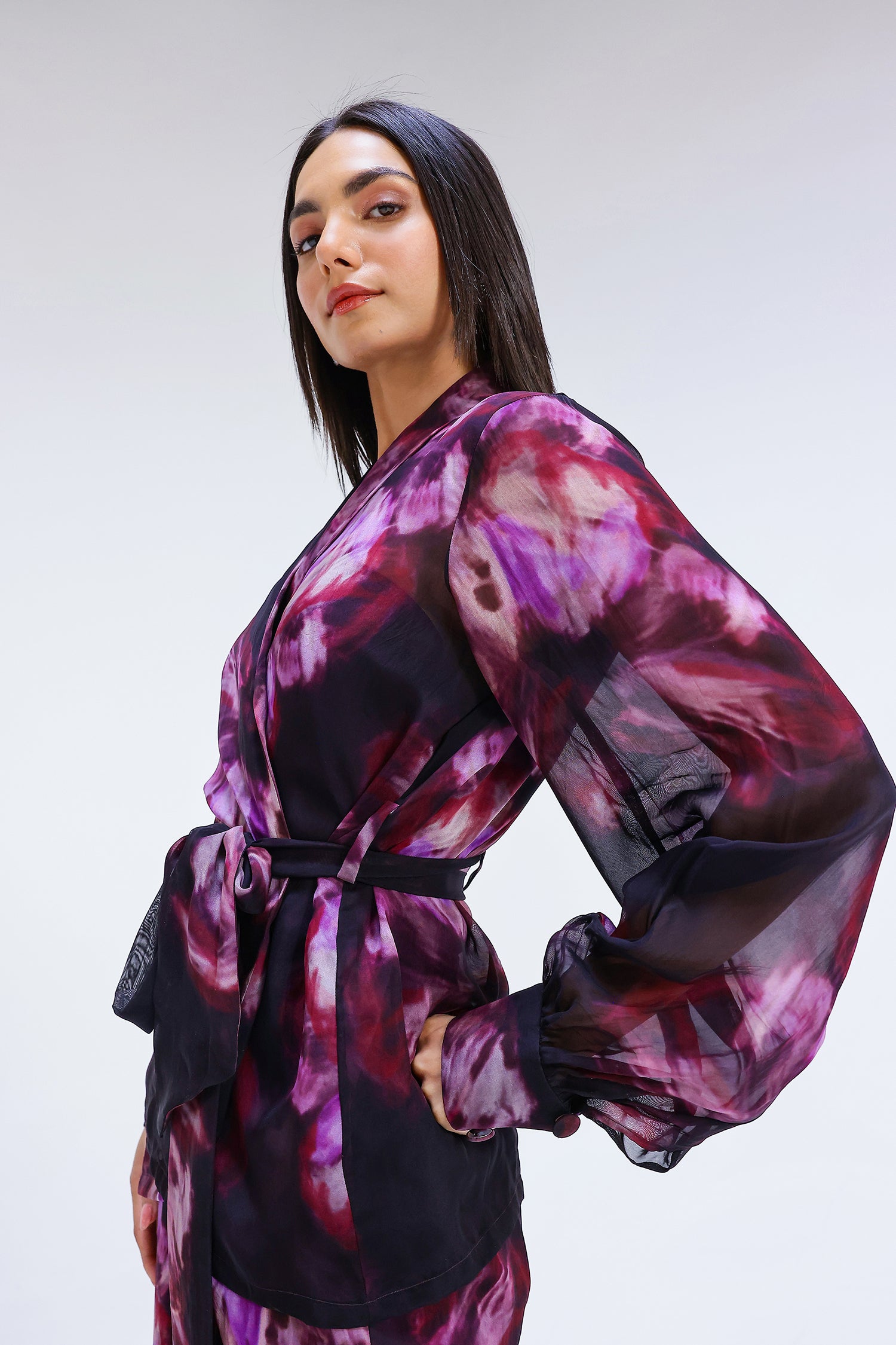 Ivy Organza Jacket Set