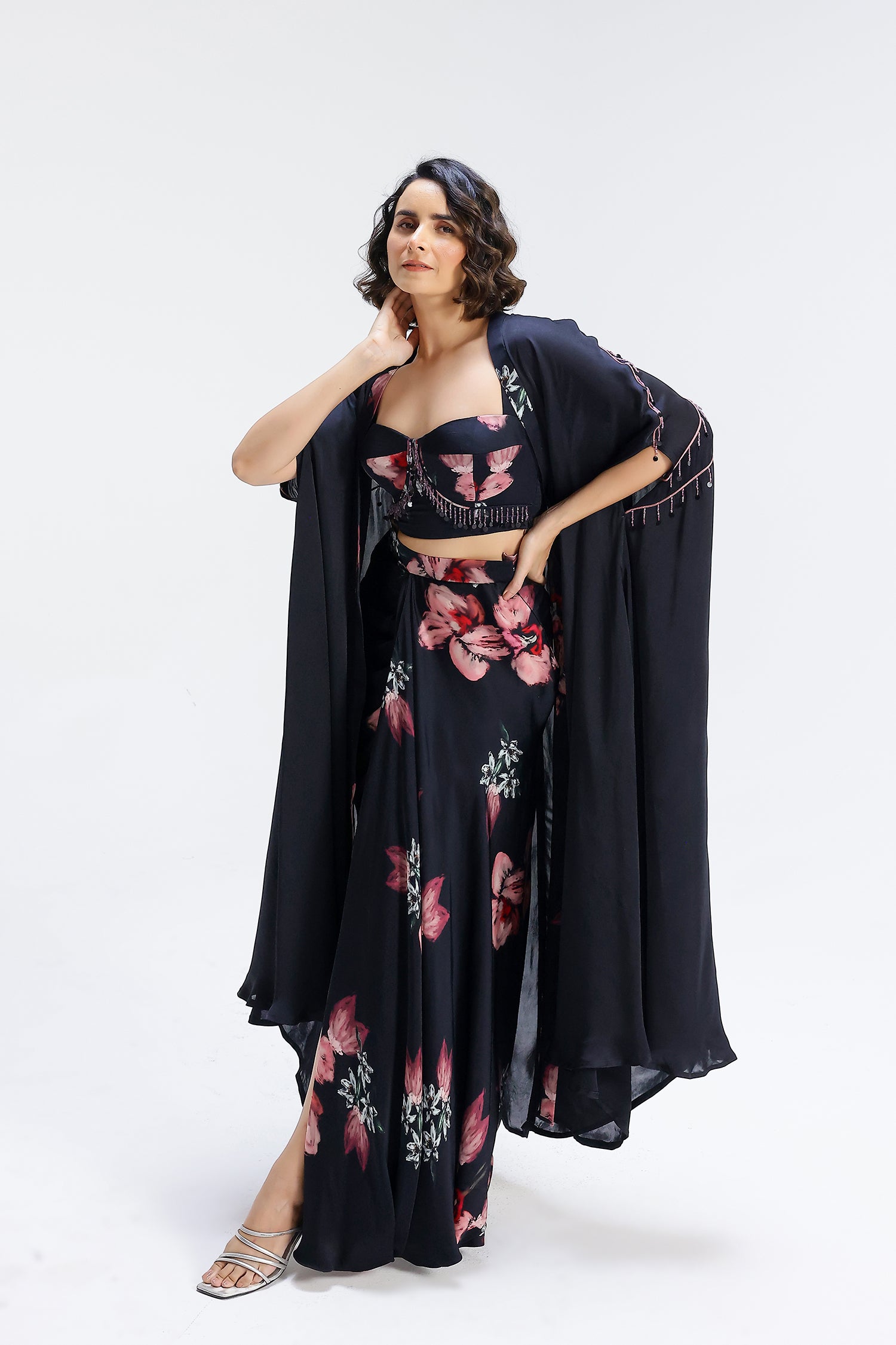 Kiara Skirt With
Bustier And A Shrug