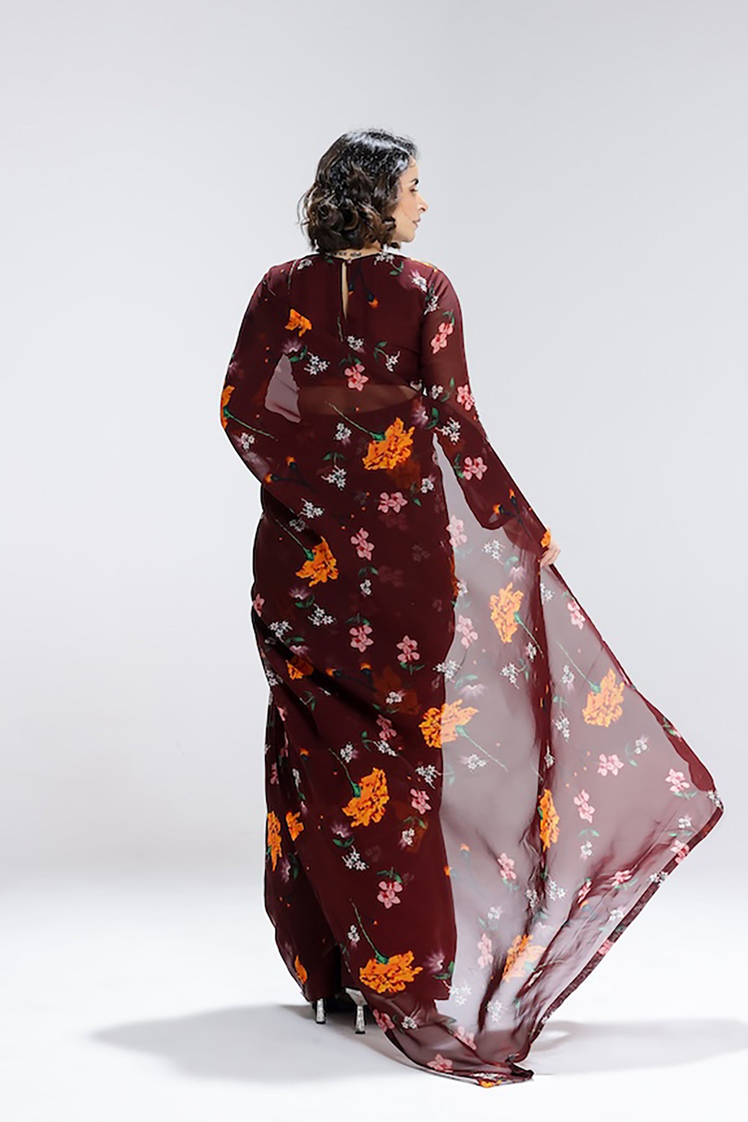 Scarlett Organza Saree