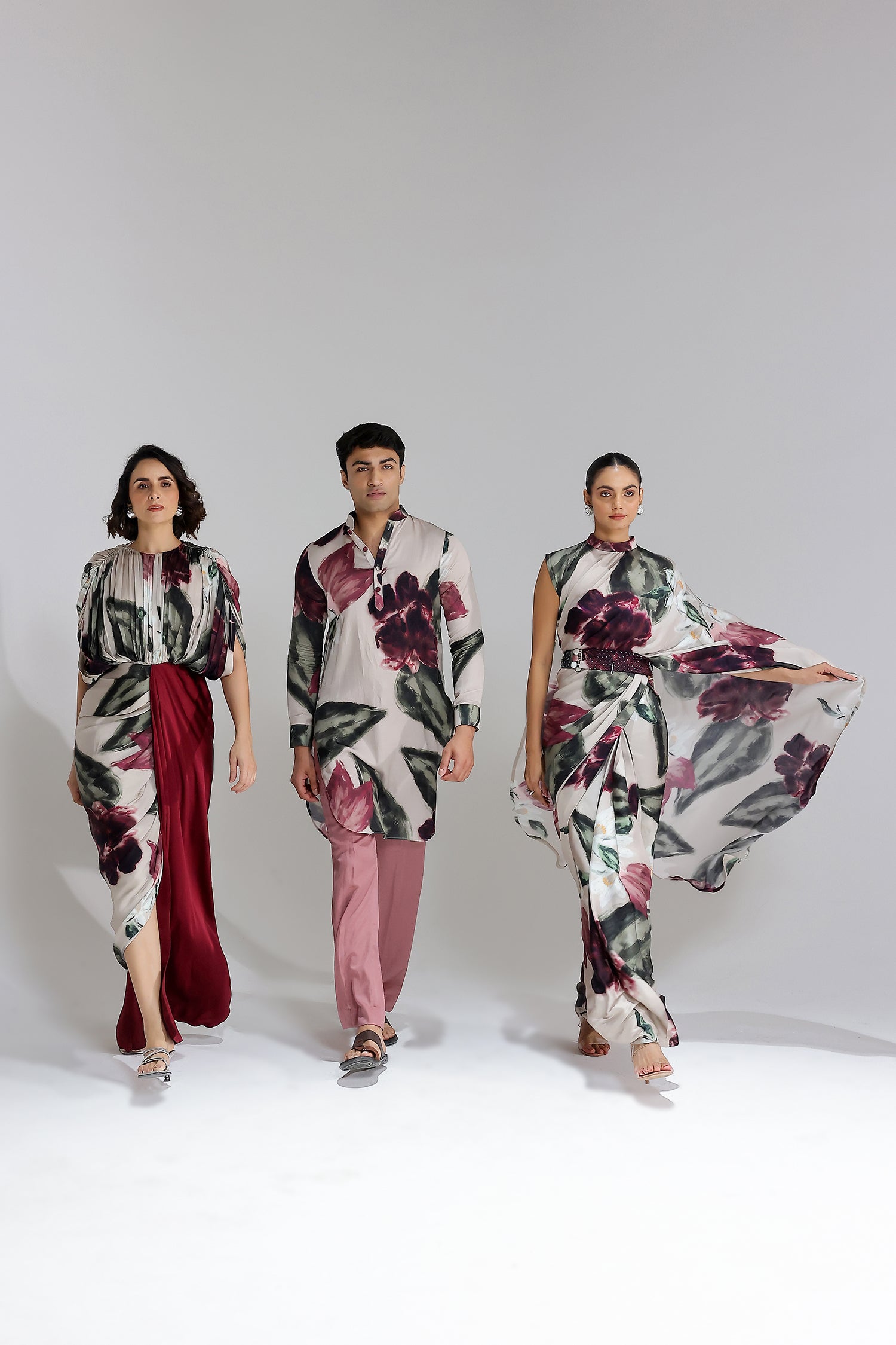 Ivy Gardenia Kaftan Gown