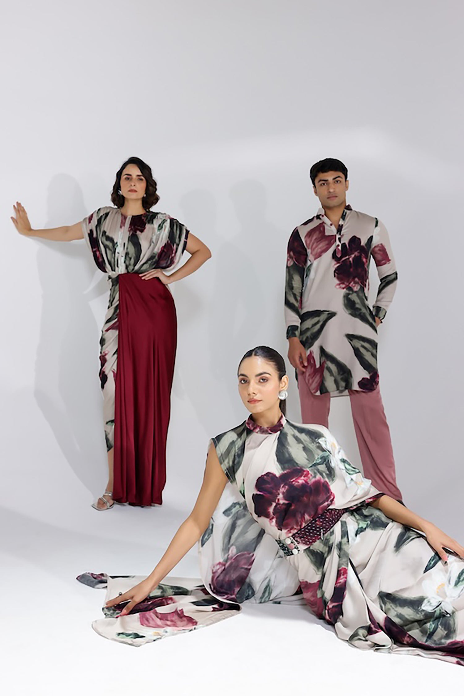 Ivy Gardenia Kaftan Gown