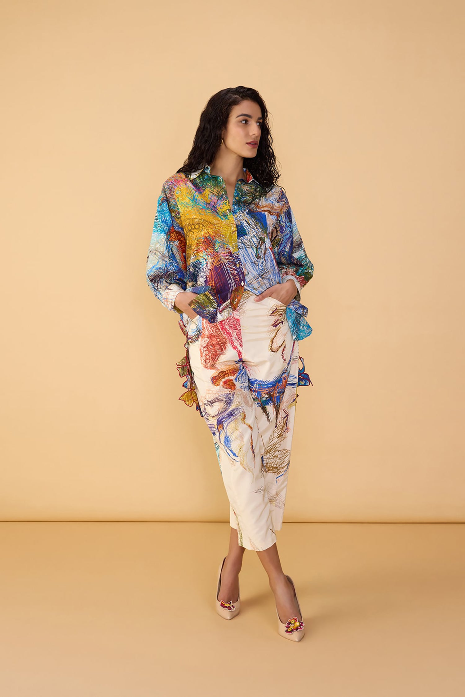 Armida shirt and Loly Trousers