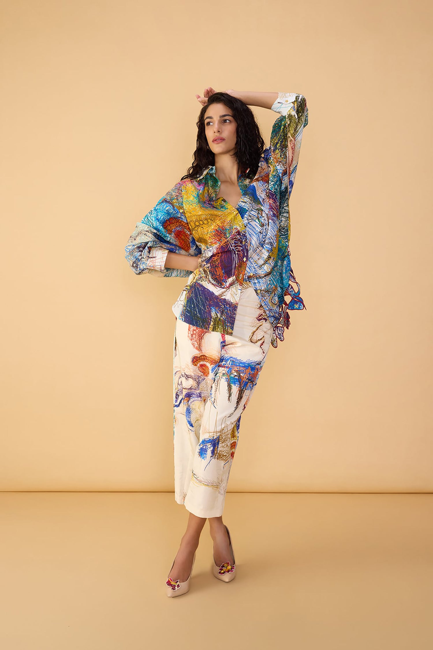 Armida shirt and Loly Trousers