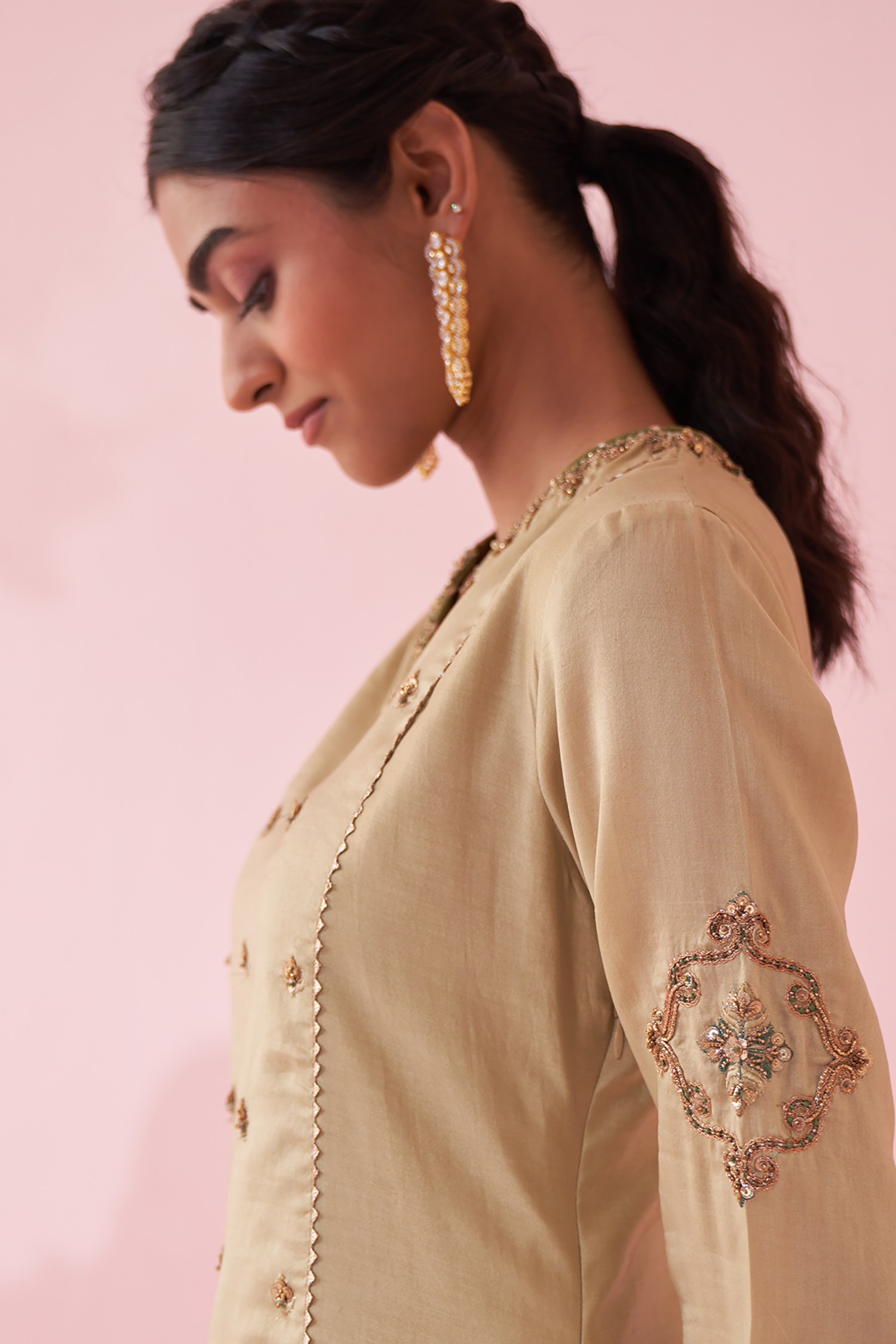 Geeta Green Kurta Set