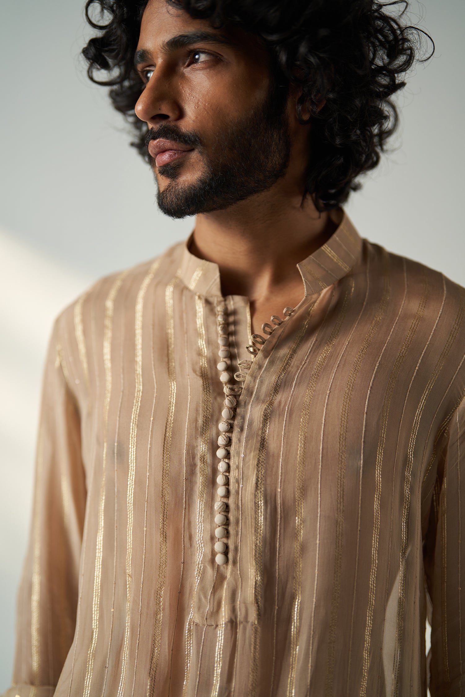 Omkar Fawn Co-ord Set