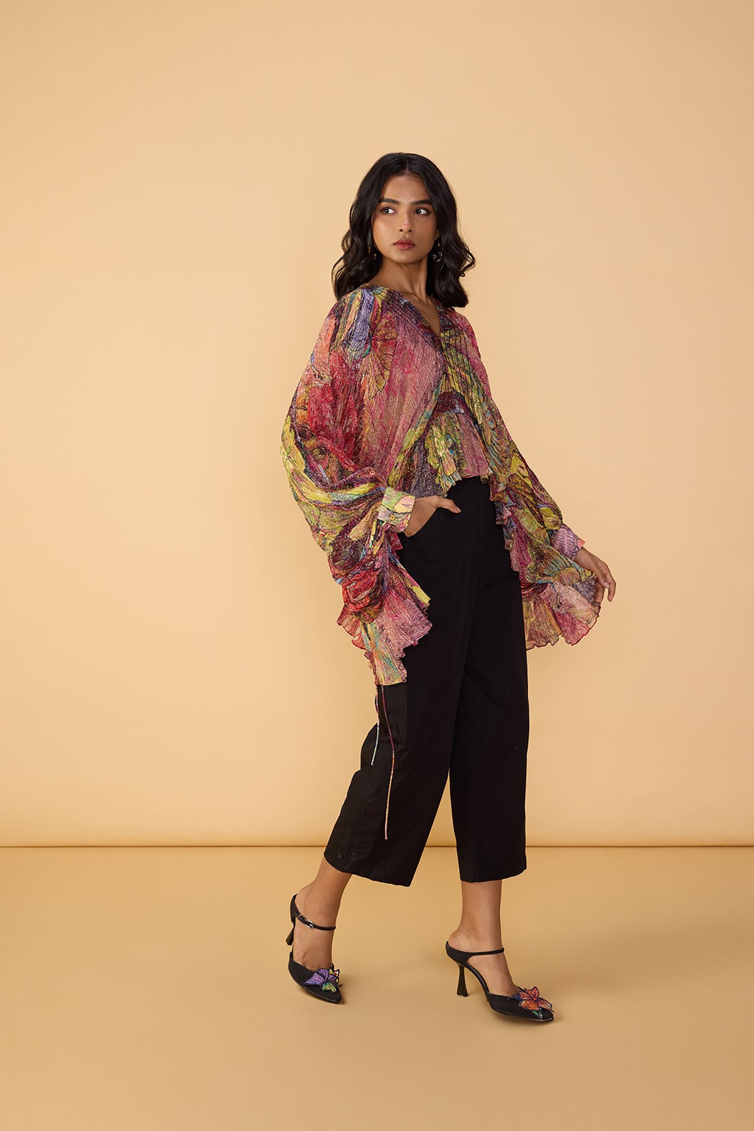 Heather Blouse and Loly Trousers