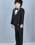 Tuxedo with Metallic Strip and Bow