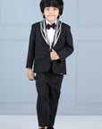 Tuxedo with Metallic Strip and Bow