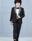 Tuxedo with Metallic Strip and Bow
