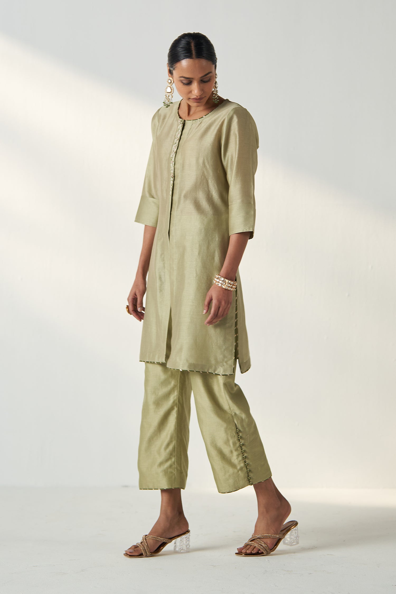 Uma Green Co-ord Set