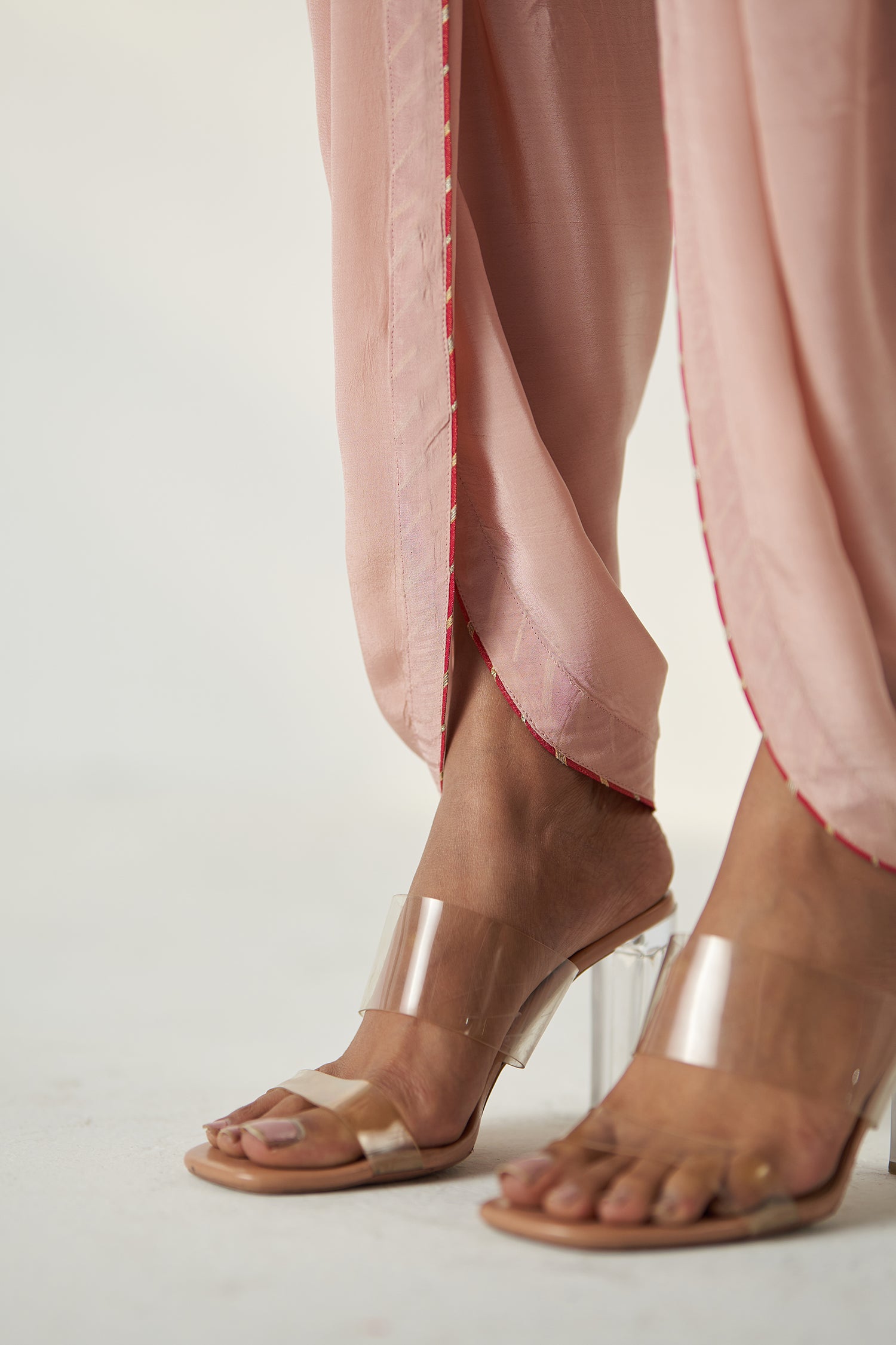 Pihu Blush Pink Tulip Pant Set