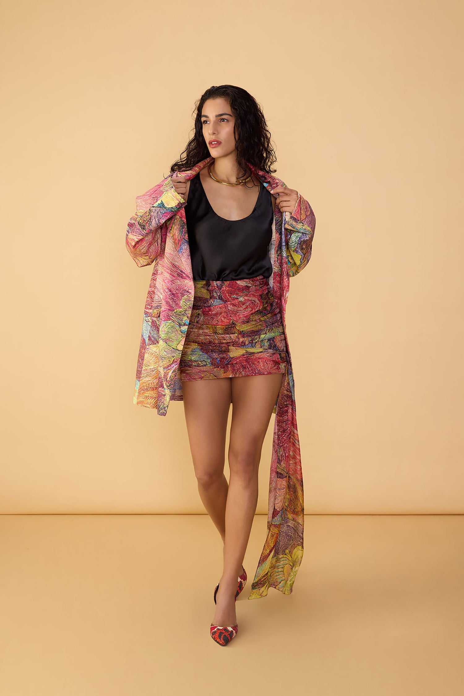 Jenna Blazer, Ivana Camisole and Carlitta Skirt