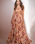 Cream Digital Print Lehenga Set (Set Of 3)