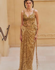 Gold Wave Gown