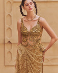 Gold Wave Gown