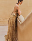 Gold Wave Gown