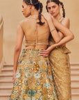Gold Wave Gown