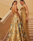 Gold Wave Gown