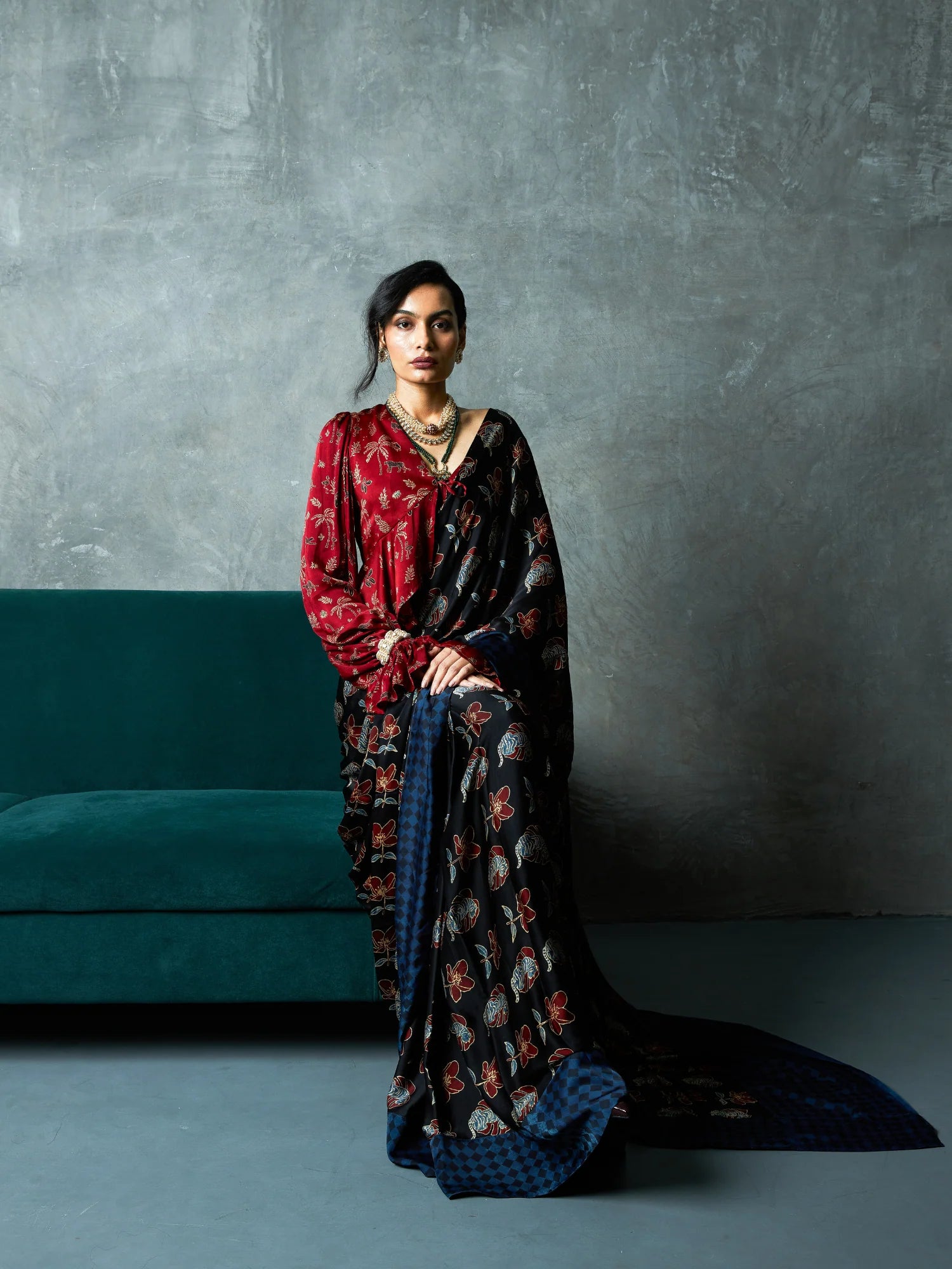WILD BLOOM SAREE