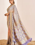Traditional Banarasee Bandhani Saree in Modern Colors