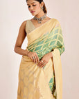 Traditional Banarasee Bandhani Saree in Modern Colors