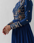 Intricately Sequined Ombre Anarkali Set