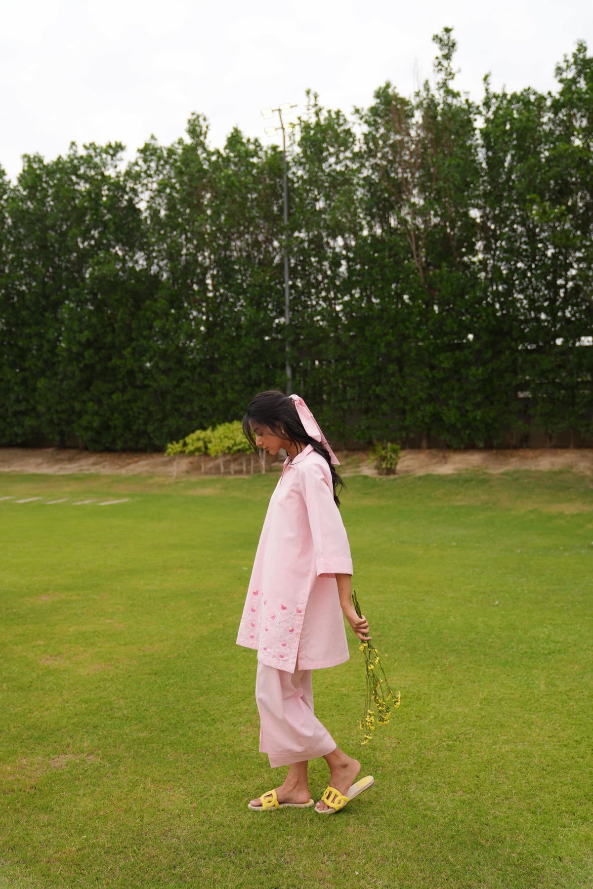 Khushboo &amp; Pankaj Summer Pink Co-ord Set