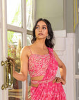 Hand Embroidered Bustier with Elegant Details