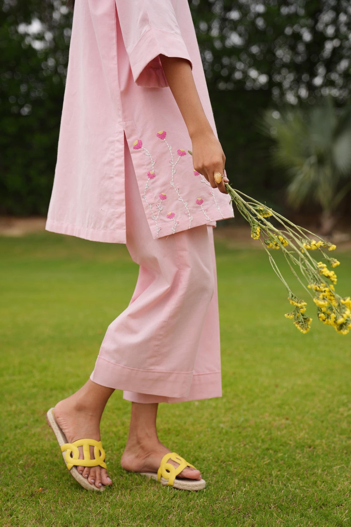 Khushboo &amp; Pankaj Summer Pink Co-ord Set
