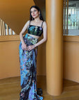 Cher Look-Corseted Belt Drape Set