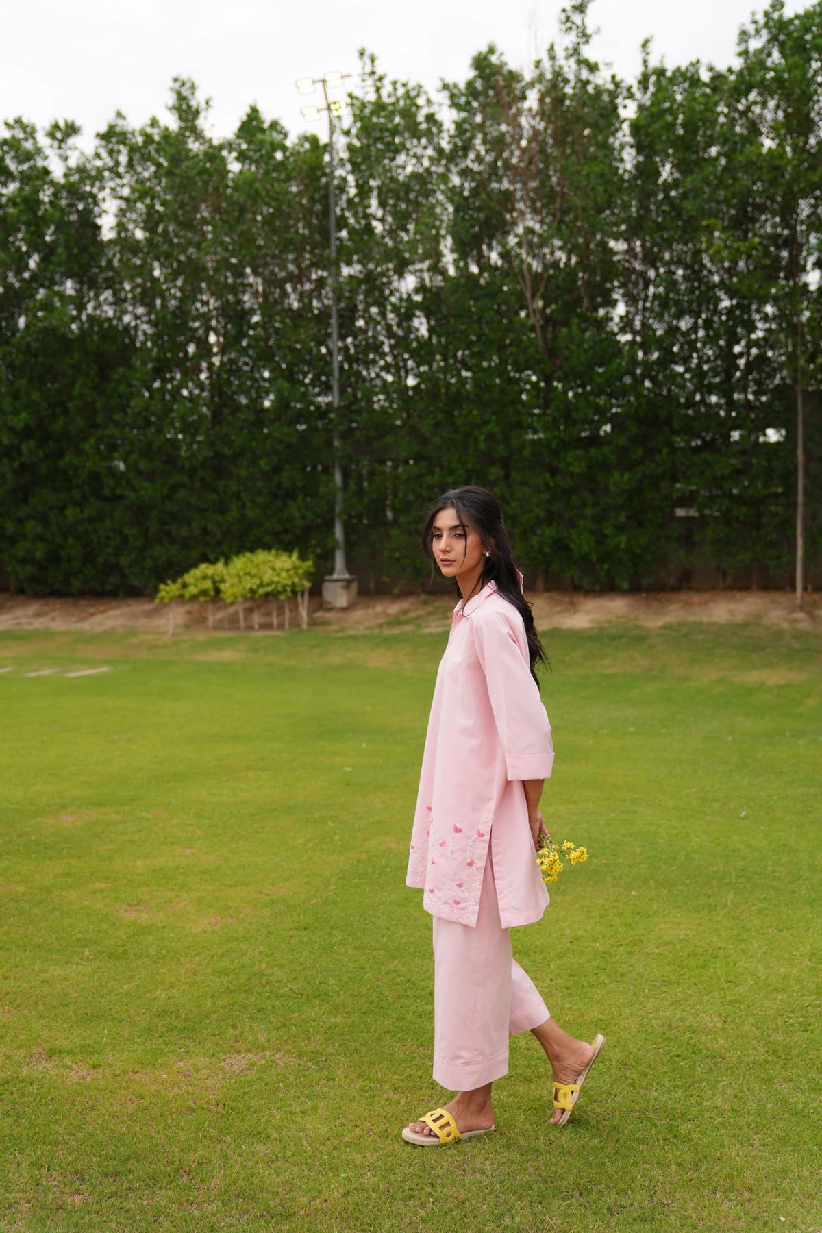 Khushboo &amp; Pankaj Summer Pink Co-ord Set