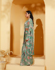 Pre-Drape Saree with a Stunning Pleat Style
