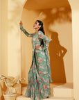 Pre-Drape Saree with a Stunning Pleat Style