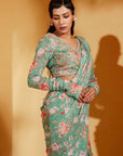 Pre-Drape Saree with a Stunning Pleat Style