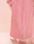 Khushboo & Pankaj Rose Blush Embroidered Kurta Set
