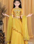 Lehanga with Mirror Work