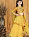 Lehanga with Mirror Work