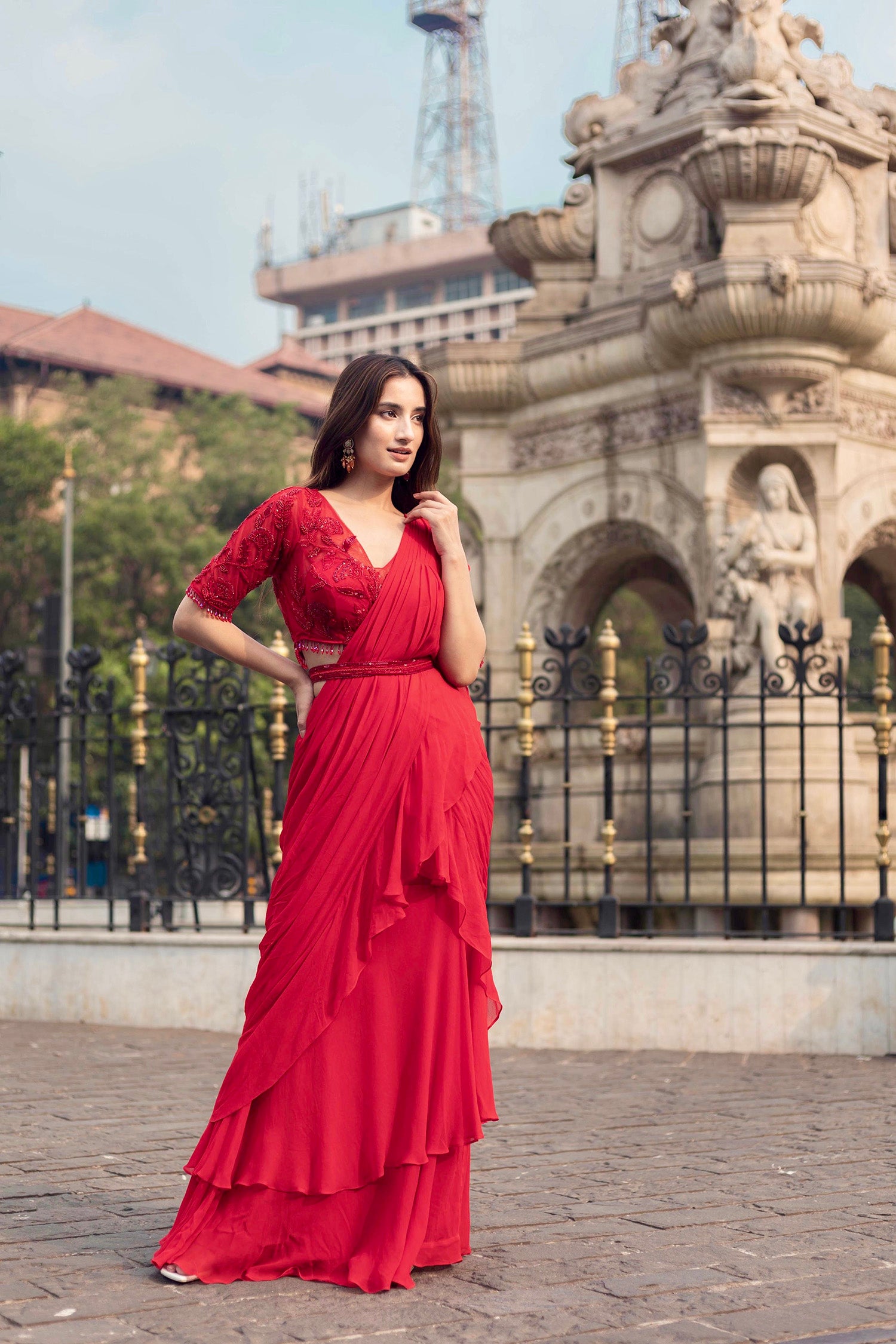 Aster Saree
