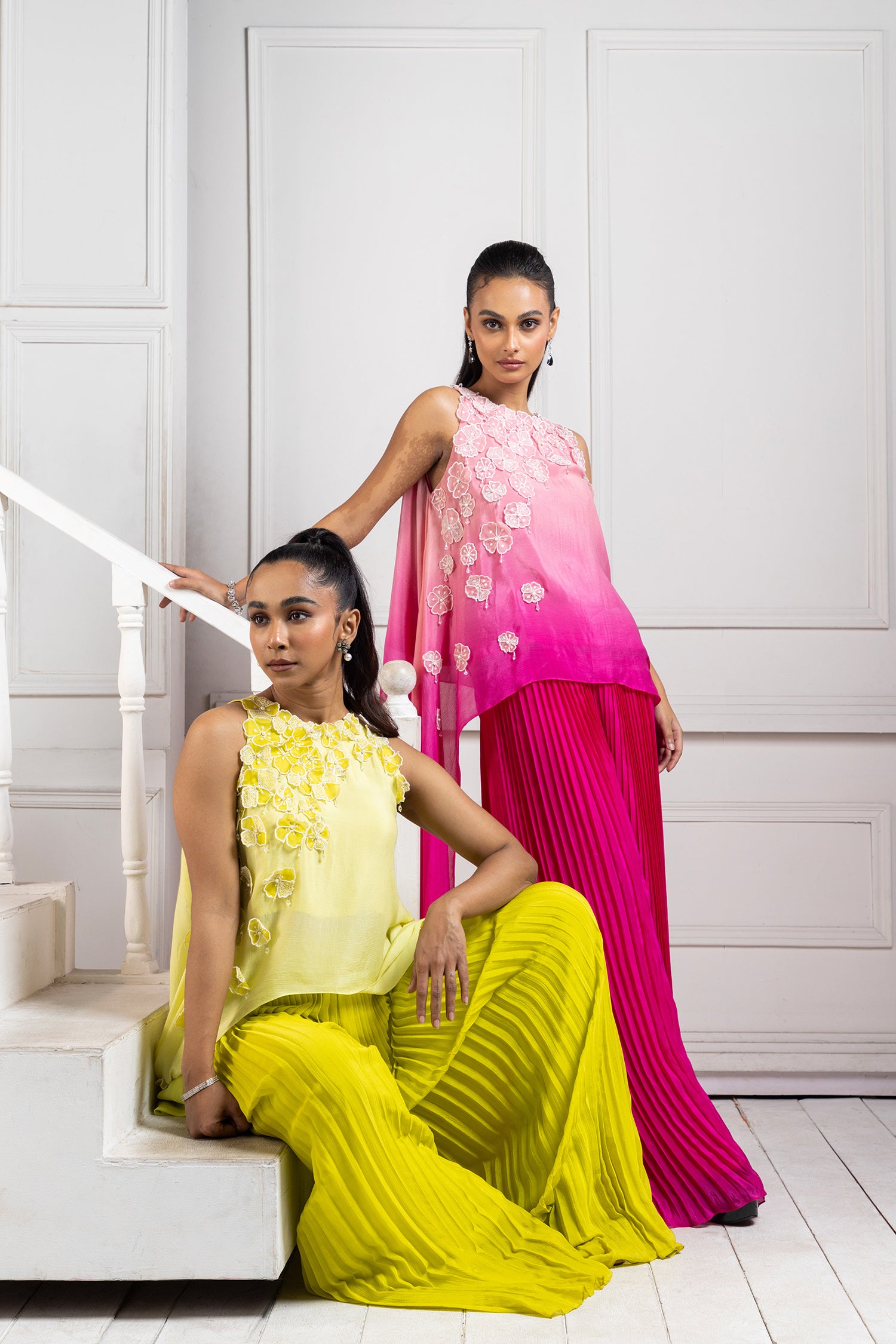 Sunlit Cascade Asymmetric Set