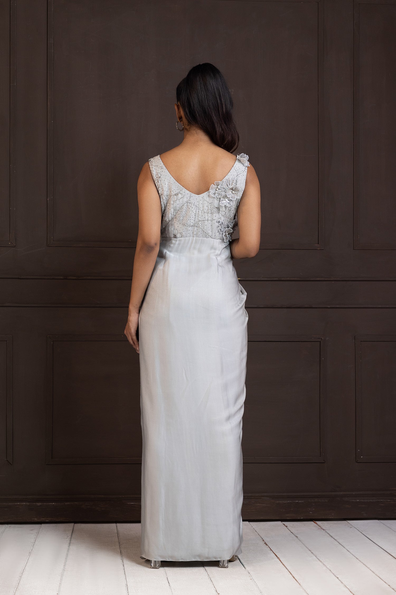 Celestial Cascade Gown