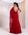 Scarlet Icon Saree