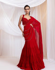 Scarlet Icon Saree