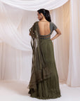 Petalshade Saree Set