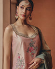 Blush Bloom Sharara Set