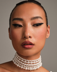 Layered Pearl Choker